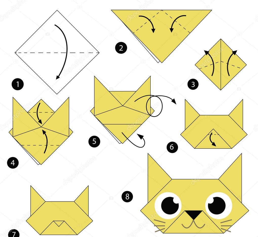 origami gato